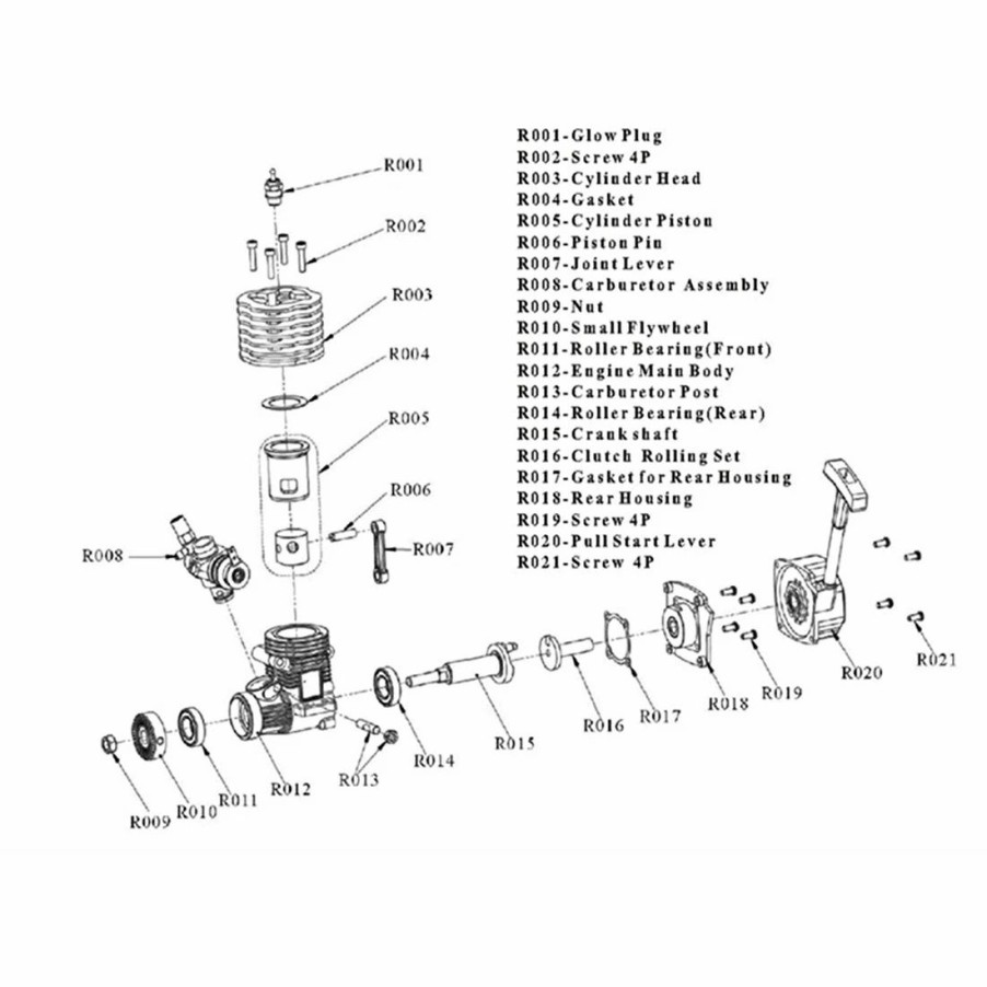 Accessories * | Engine Diy Glow Plug For Methanol Engine