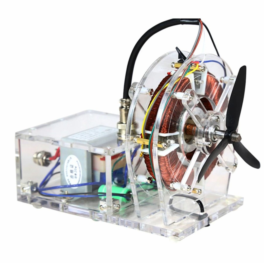 Stem Model * | Enginediy Stark Ac Asynchronous Motor Model Brushless Motor Teaching Model High-Tech Toy