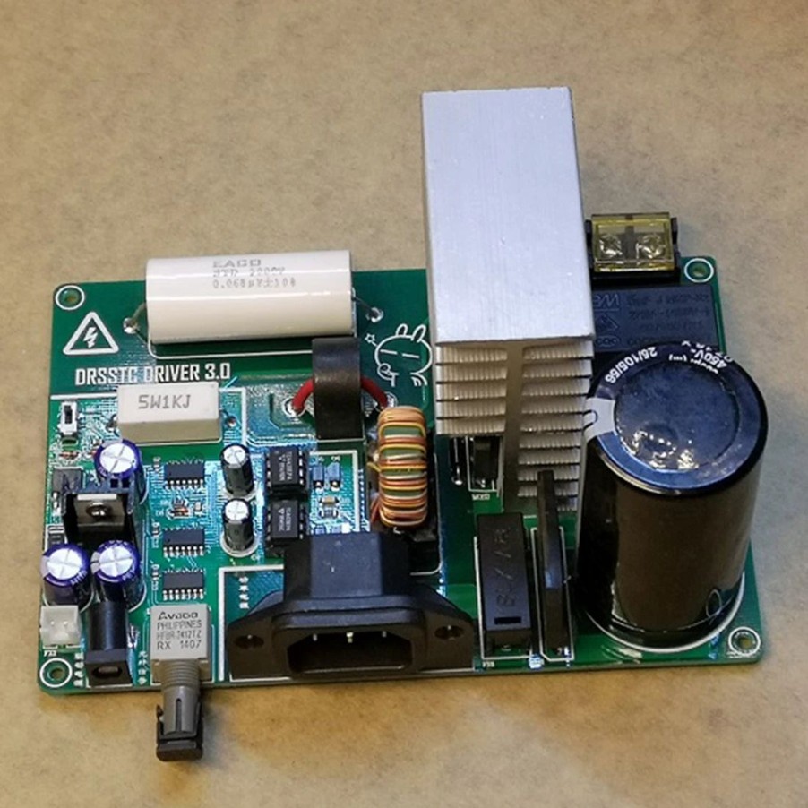 Stem Model * | Engine Diy Integrated Tesla Coil Driver Board Half-Bridge Drsstc Tesla Music Coil Drive Module