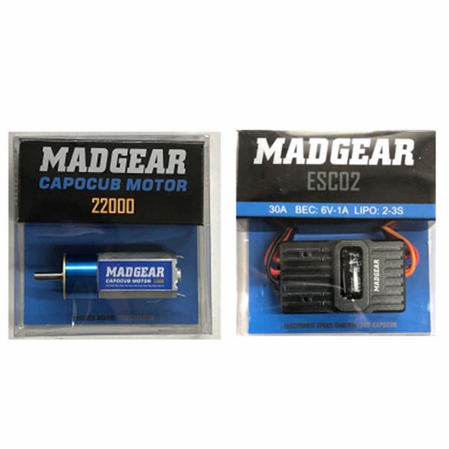 Accessories * | Enginediy Madgear Capocub 22000 Motor 30A Esc For Capo Cub1 1:18 Rc Car(Sku:33Ed3142193)