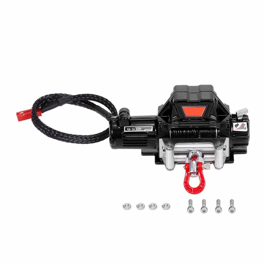 Accessories * | Engine Diy Electric Winch For Hsp Traxxas Cat Tamiya Axial Scx10 D90 Hpi 1/10 Rc Crawler Car