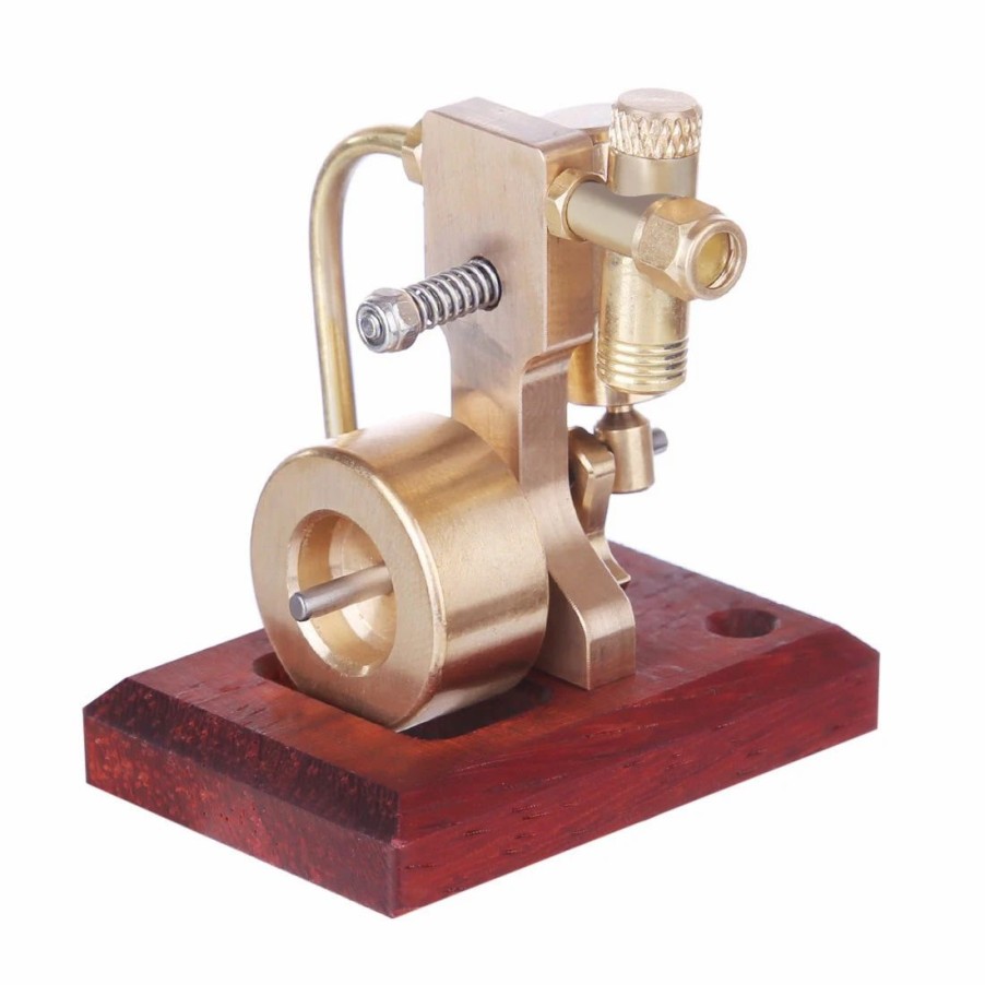 Model Engine * | Engine Diy Mini Single Cylinder Swing Steam Engine Model Without Boiler