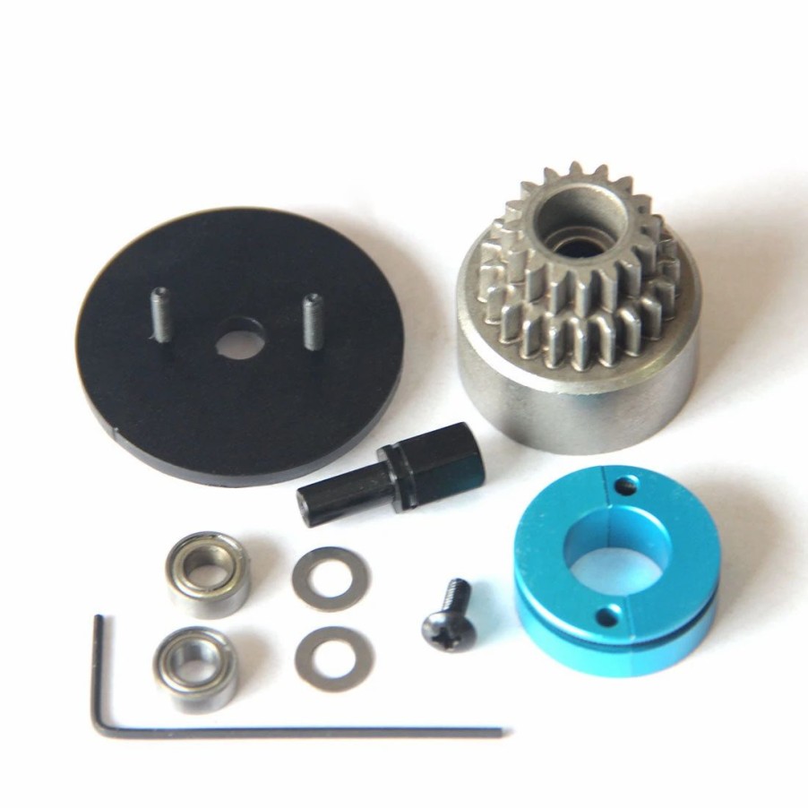 Accessories * | Engine Diy Double Gears Clutch Assembly Rc Model Ship Upgrade Part For Toyan Fs-L200 Double-Cylinder 4-Stroke Methanol Engine Model