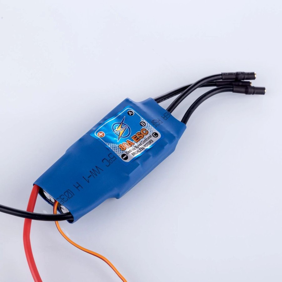 Model Engine * | Engine Diy 12V-24V 80A Brushless Esc For In-Line Four-Cylinder Gasoline Engine Model