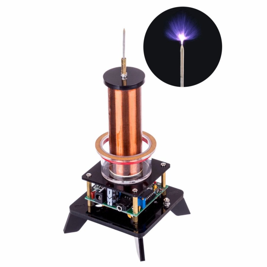 Stem Model * | Enginediy Singing Tesla Coil Wireless Power Transmission Plasma Speaker