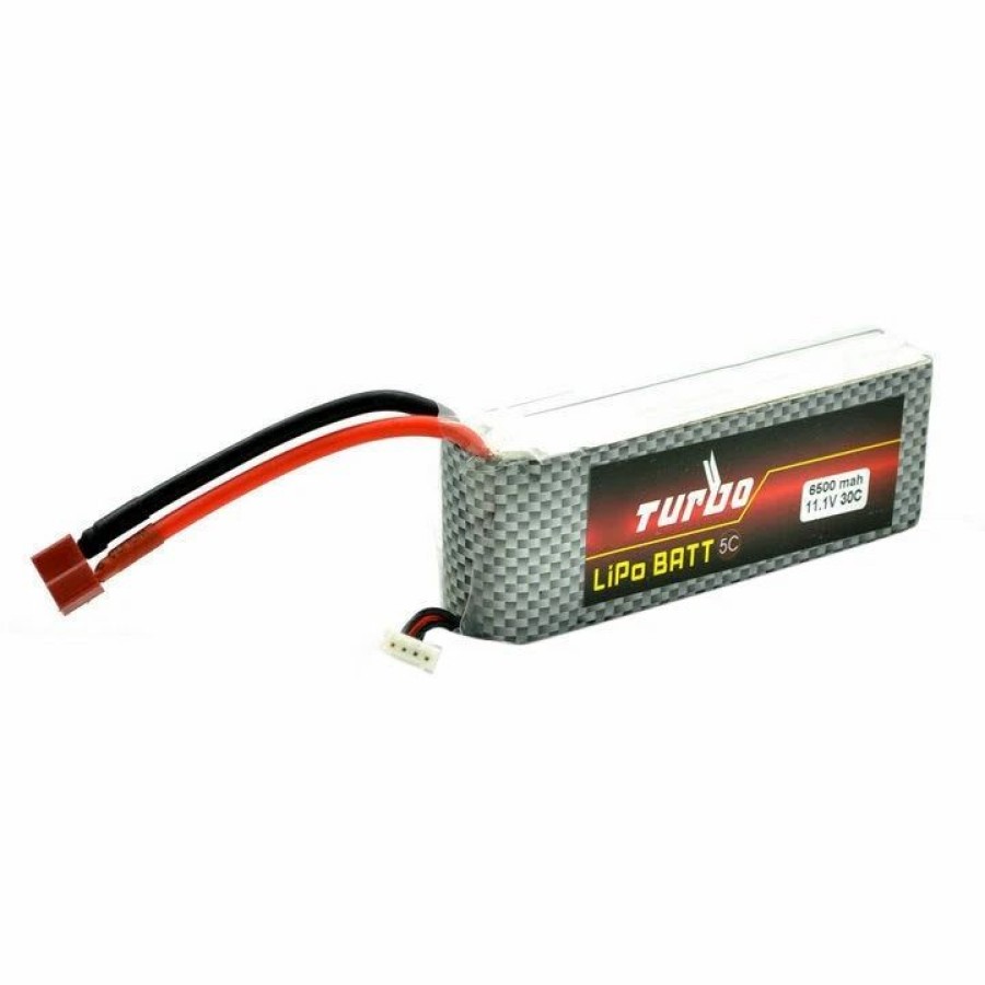 Accessories * | Engine Diy 11.1V 6500Mah 3S 30C Lipo Battery For Rc Model Car Boat Airplane Universal (T Plug)