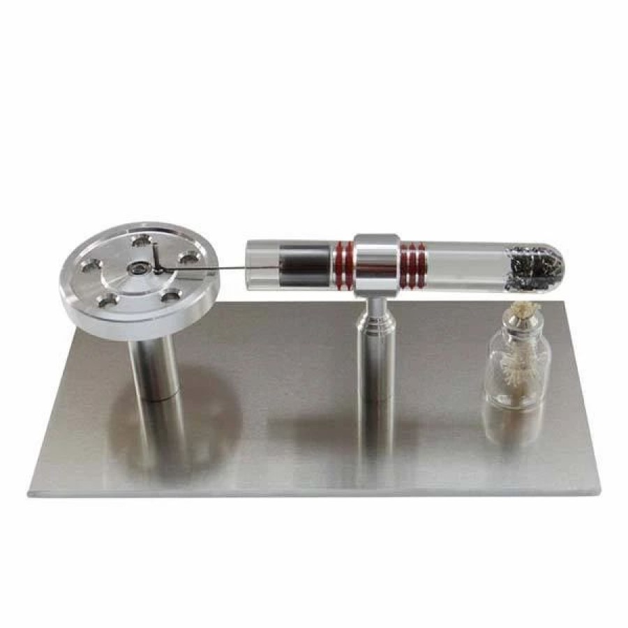 Model Engine * | Engine Diy Mini Stirling Engine Kit Horizontal Thermoacoustic Engine Science Toy Enginediy