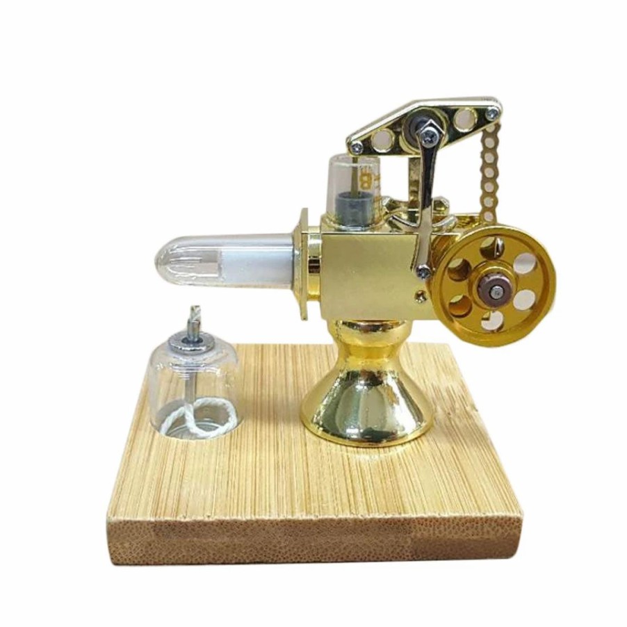 Model Engine * | Engine Diy Hot Air Stirling Engine Model Mini Science Experiment Engine