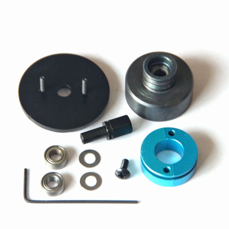 Accessories * | Engine Diy Single V Slot Belt Pulley Clutch Assembly Kit For Toyan Fs-L200 Two-Cylinder Four-Stroke Methanol Engine Model