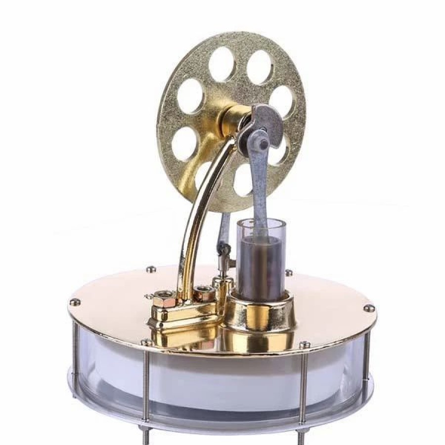 Model Engine * | Enginediy Low Temperature Stirling Engine Motor Coffee Cup Stirling Engine Kit Education Toy