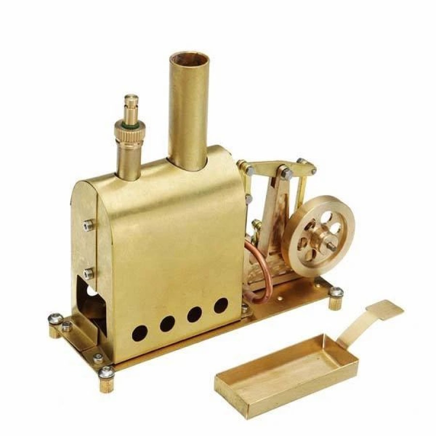 Model Engine * | Microcosm M89 Mini Steam Boiler Steam Engine Model Gift Collection Diy Stirling Engine Enginediy