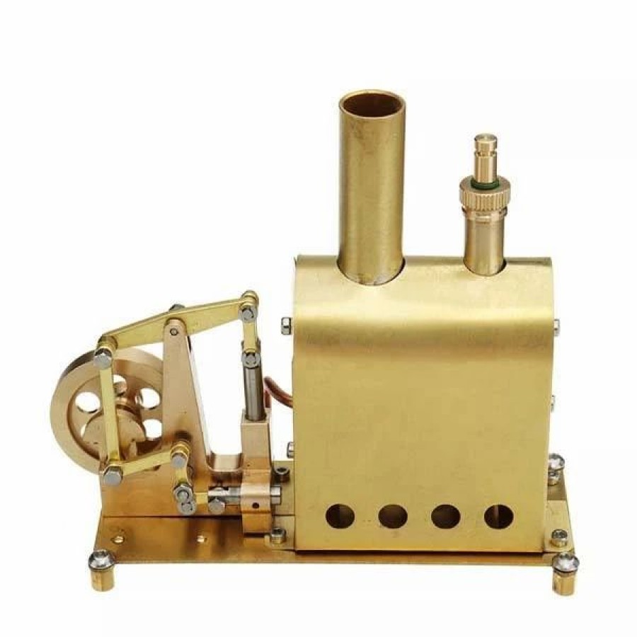 Model Engine * | Microcosm M89 Mini Steam Boiler Steam Engine Model Gift Collection Diy Stirling Engine Enginediy