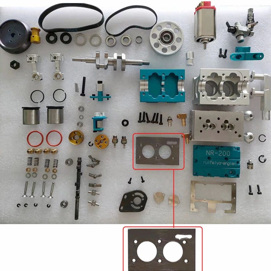 Accessories * | Engine Diy Cylinder Head Gasket For Nr-200 Engine