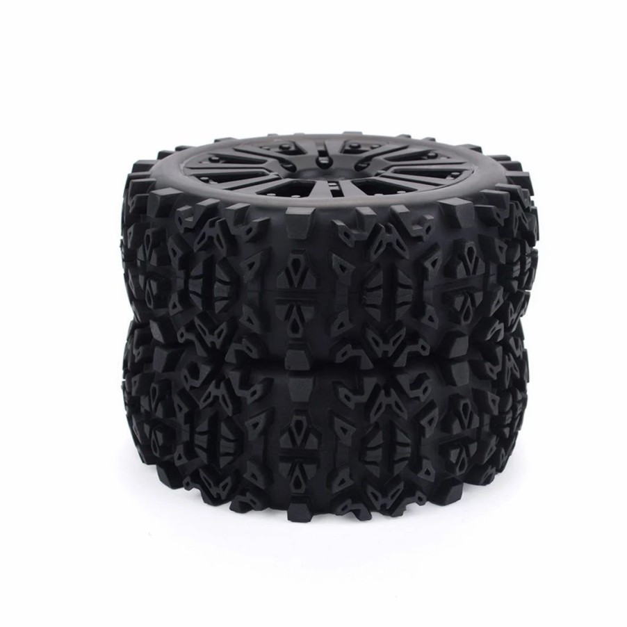 Accessories * | Engine Diy 4Pcs 1/8 Off-Road Vehicle Deep Gear Tire Car Tire For Hsp Redcat Losi Vrx Hpi Kyosho Carson Hobao