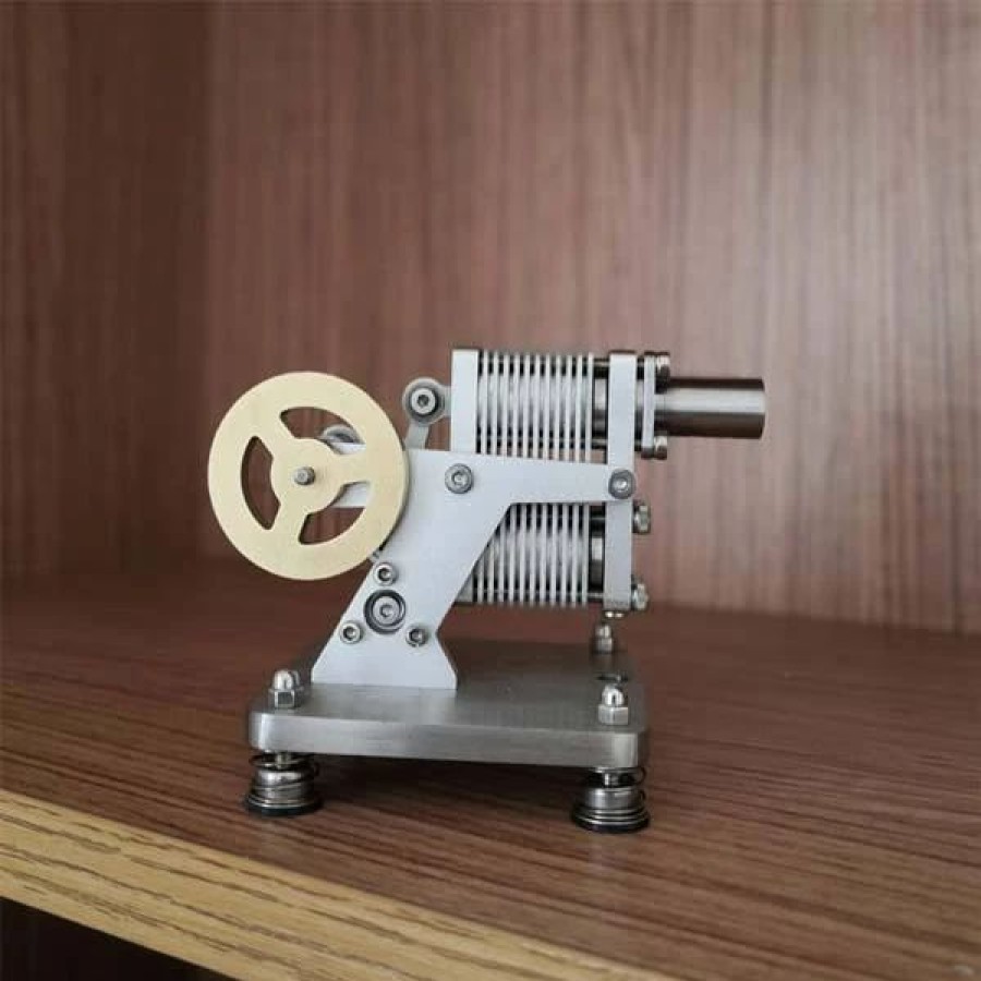 Model Engine * | Enginediy Full Metal Stirling Engine Generator Model Stem Engine Educational Toy