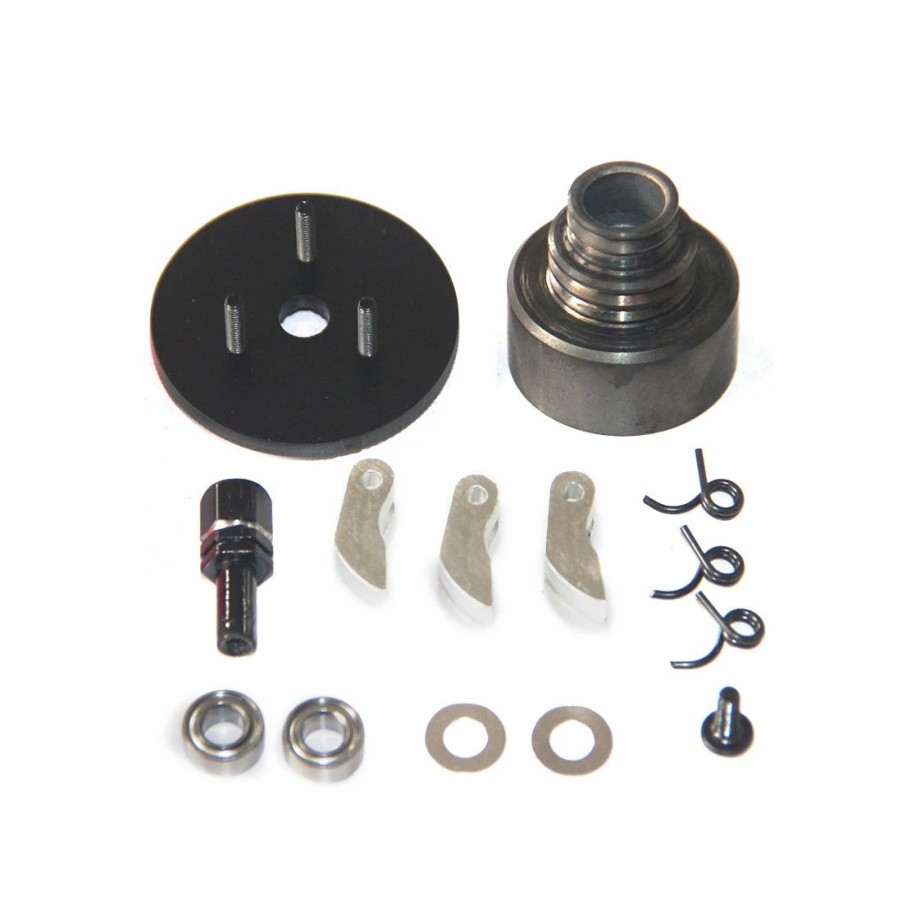 Accessories * | Engine Diy Double V Slot Pulley Clutch Assembly Rc Model Ship Upgrade Parts For Toyan Fs-L400 Inline Four-Cylinder 4-Stroke Water-Cooled Nitro Engine Model