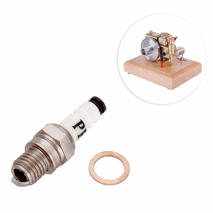 Accessories * | Engine Diy Spark Plug For Mini Gasoline Engine Model