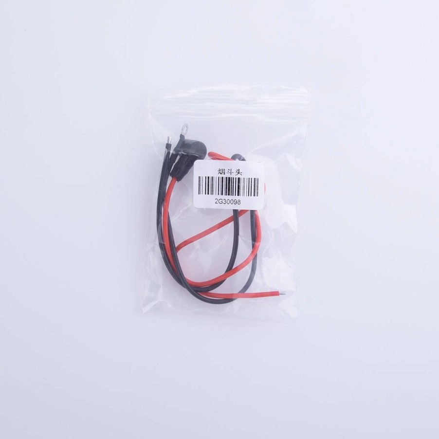 Model Engine * | Engine Diy Positive Electrode Spark Plug Cap + Negative Electrode Ground Wire For Engine Models