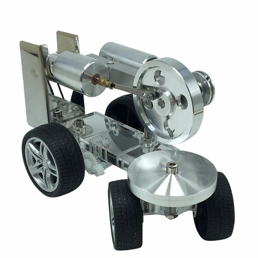 Model Engine * | Engine Diy Stirling Engine Tractor Model Vacuum Engine Motor Education Toy Creative Gift