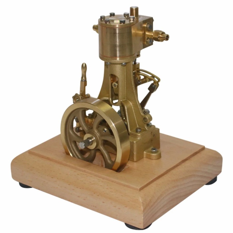 Model Engine * | Enginediy M31B 1.85Cc Mini Retro Vertical Single-Cylinder Reciprocating Double-Acting Steam Engine Model Toys