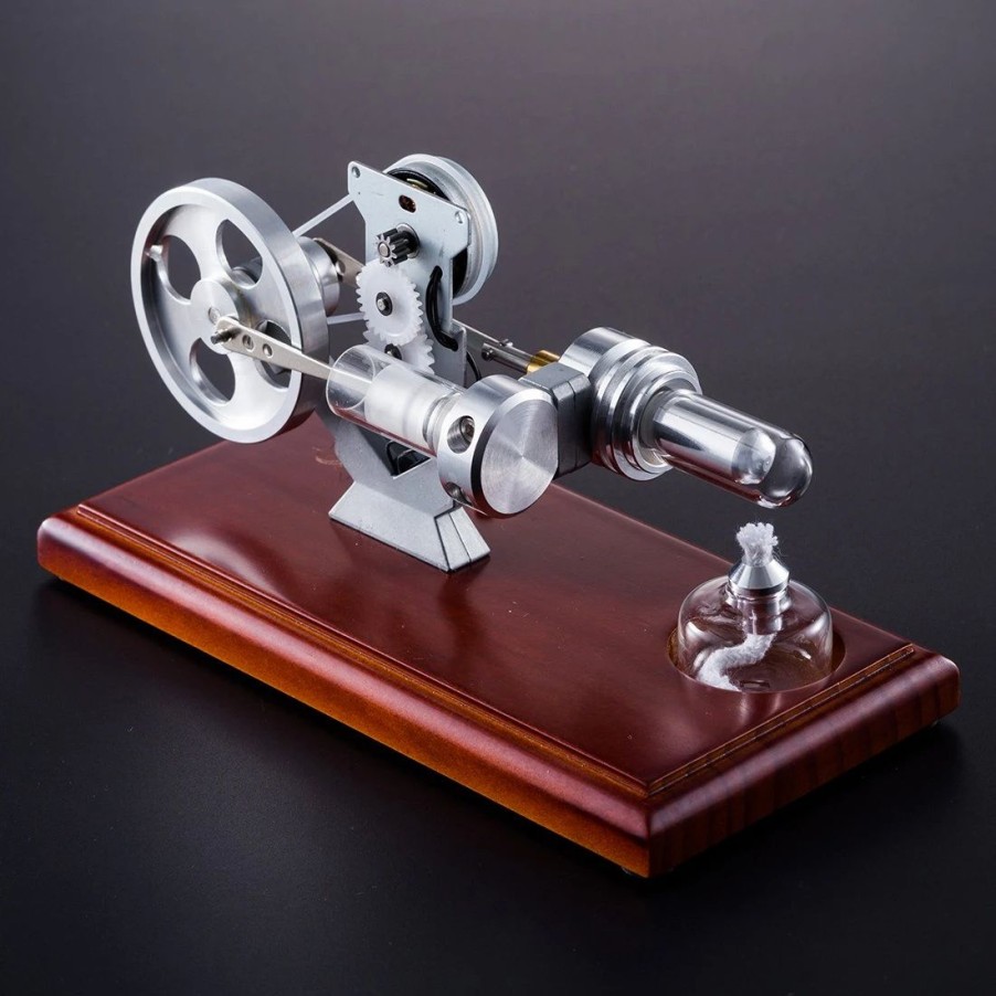 Stem Model * | Enginediy Stirling Engine Kit Electricity Generator With Led Light