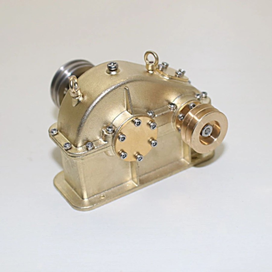 Model Engine * | Enginediy Mini Brass Gear Reducer For Steam Engine Internal Combustion Engine Model