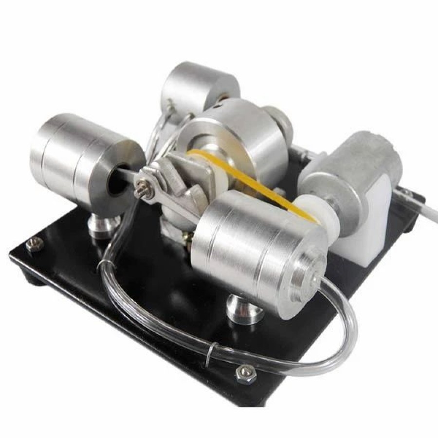 Model Engine * | Enginediy Diy Assembly Steam Engine Kit Model Science Experiment With Electric Generator