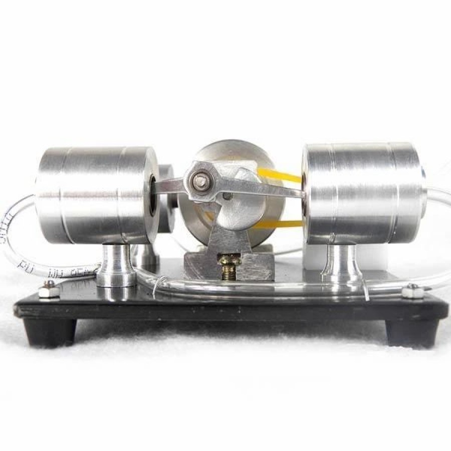 Model Engine * | Enginediy Diy Assembly Steam Engine Kit Model Science Experiment With Electric Generator