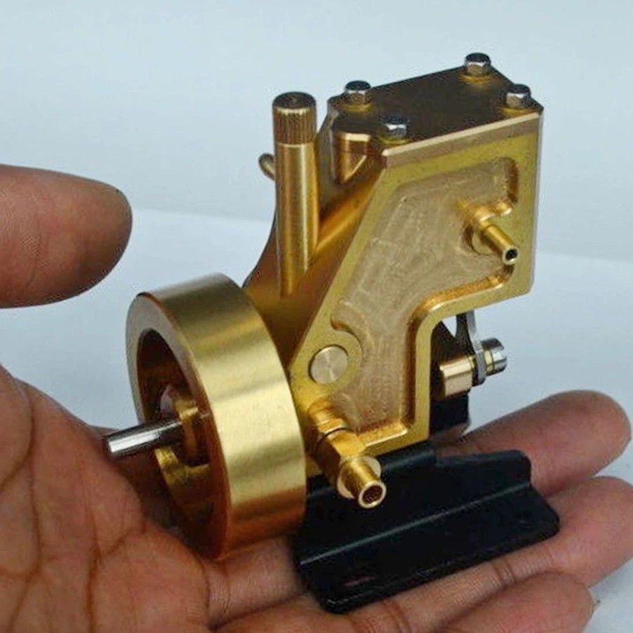 Model Engine * | Engine Diy Mini Steam Engine Model Without Boiler | Creative Gift Set