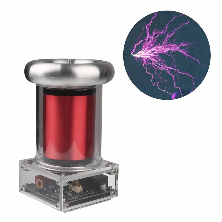 Stem Model * | Enginediy Tesla Music Coil With 20Cm Lightning Storm Experimenting Device Teaching Tool Desktop Toy