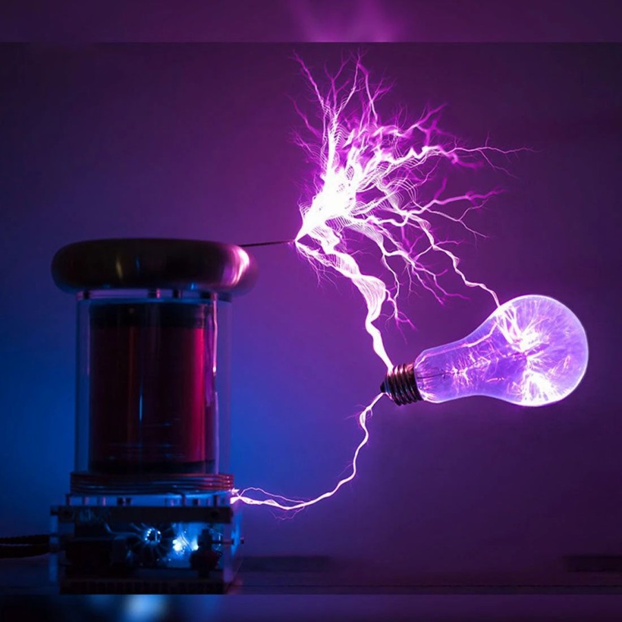 Stem Model * | Enginediy Tesla Music Coil With 20Cm Lightning Storm Experimenting Device Teaching Tool Desktop Toy