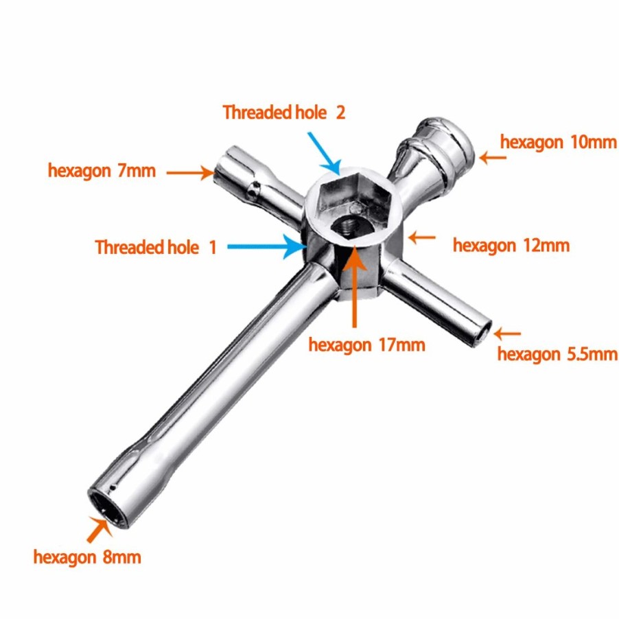 Accessories * | Enginediy Me-8 Spark Plug Removal Tool With 8Mm Hex Socket Model Engine Diy Spark Plug Removal Tool