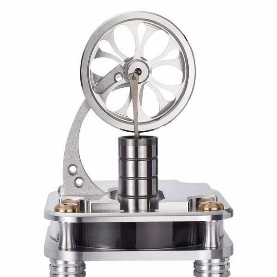 Model Engine * | Enginediy Low Temperature Stirling Engine Stainless Steel Engine Model Toy For Intelligence Development