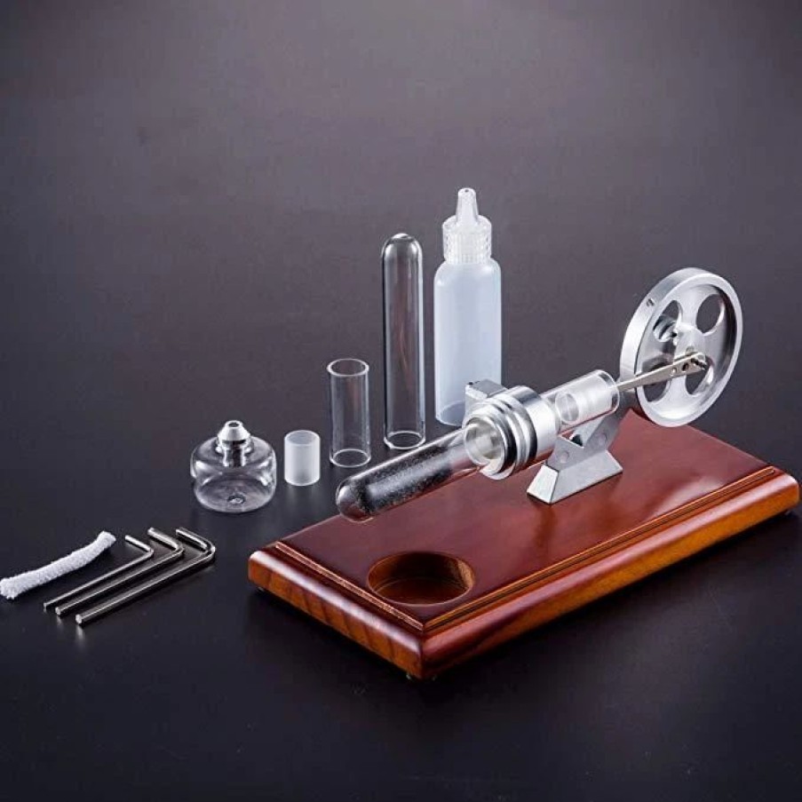 Model Engine * | Hot Air Stirling Engine Model Thermoacoustic Engine Education Toy Electricity Power Rs-01 Enginediy