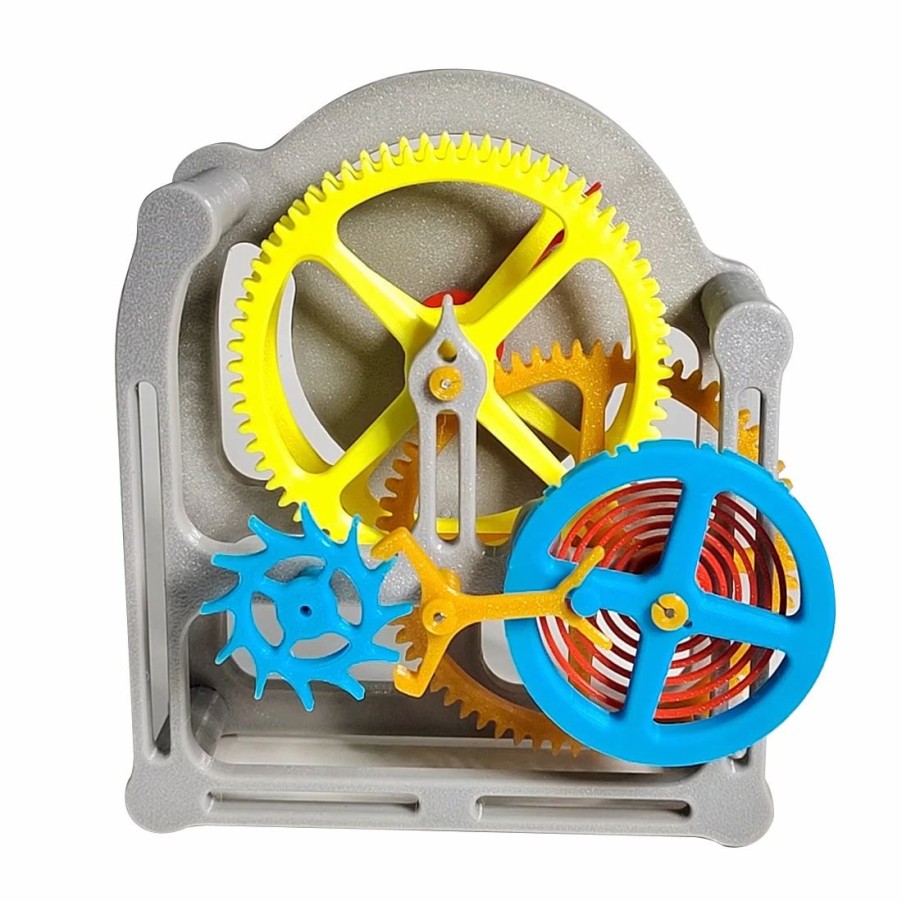 Stem Model * | Enginediy 3D Printed Tourbillon Clock Movement Assembly Model Physics Experiment Teaching Model Educational Toy