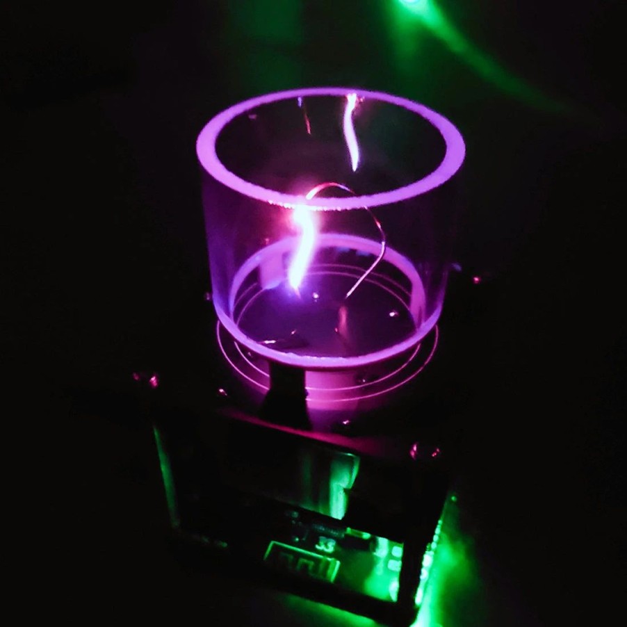 Stem Model * | Engine Diy Bluetooth Tesla Music Coil Speaker Esound Plasma Singing Loudspeaker Experimenting Device Teaching Tool Desktop Toy