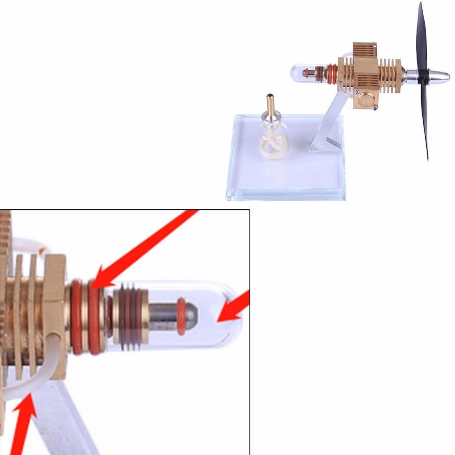 Accessories * | Engine Diy Stirling Engine Model Accessories (For Sku 33Ed2612308 )