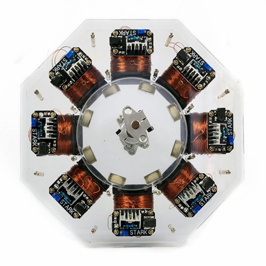 Stem Model * | Enginediy Stark Level 8 Stator Silicon Steel Core Motor High Power Disc Brushless Motor Science Model