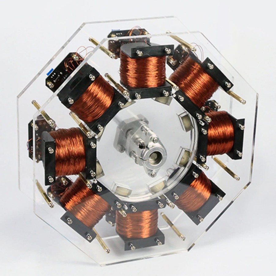 Stem Model * | Enginediy Stark Level 8 Stator Silicon Steel Core Motor High Power Disc Brushless Motor Science Model