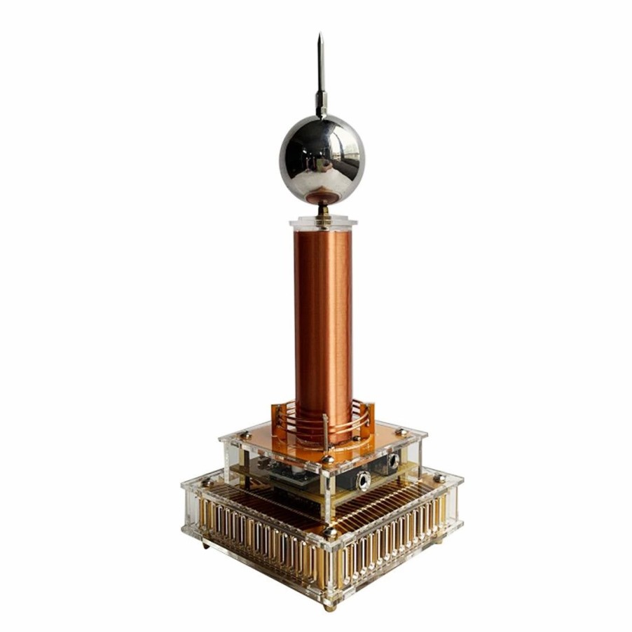 Stem Model * | Enginediy Tooth Musical Tesla Coil Plasma Singing Loudspeaker Scientific Experiment Desktop Educational Toy