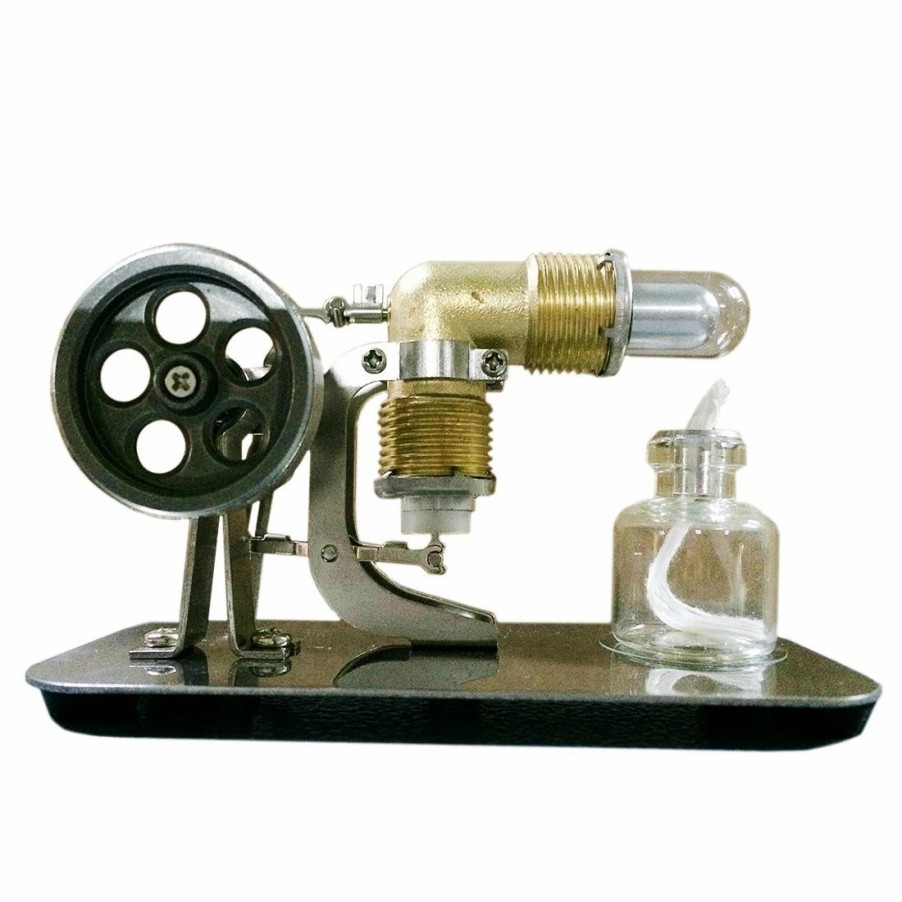 Model Engine * | Stirling Engine Model Rocker Mechanism Engine Toy Enginediy